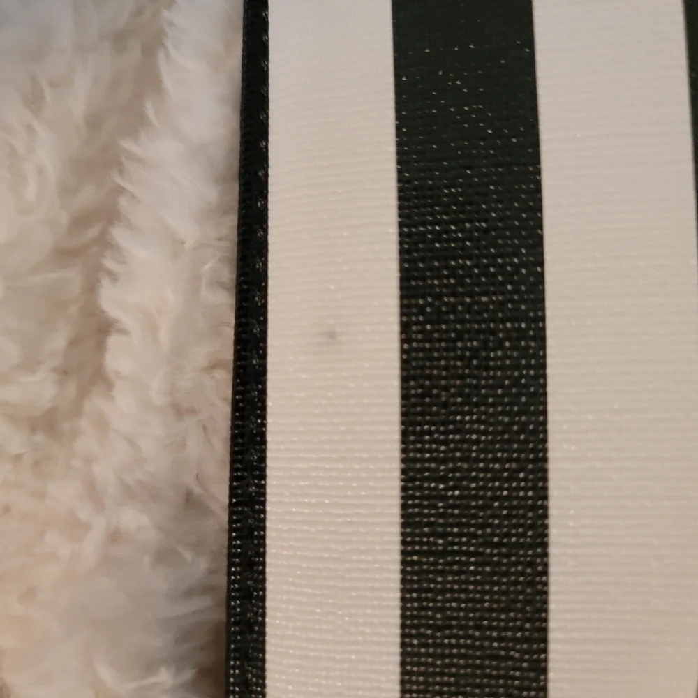 Kut from the Kloth Black & White Striped Fold Wallet